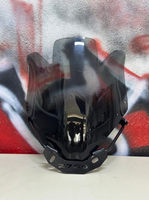 IMG_6287 Visiére KAWASAKI Z750 + Support -Semi Transparent